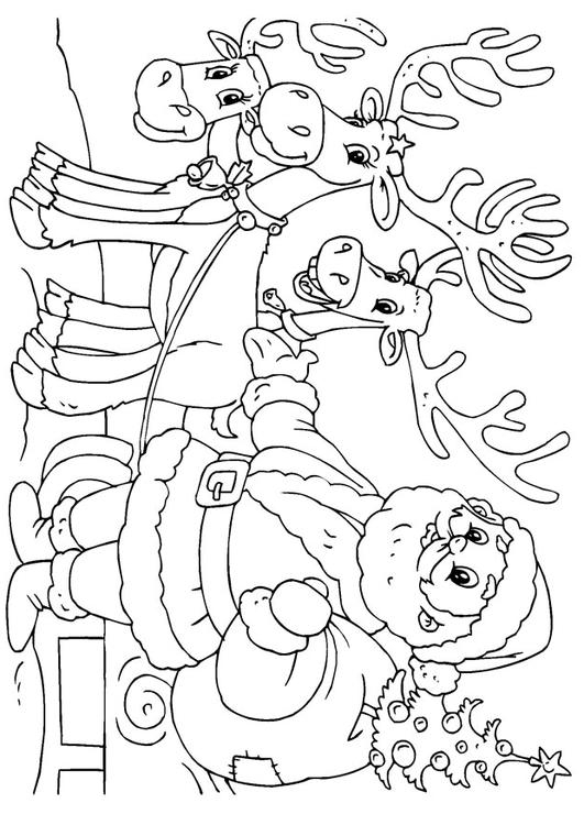 Coloriages À Imprimer : Père Noël, Numéro : 192769 serapportantà Coloriage Dora Noel