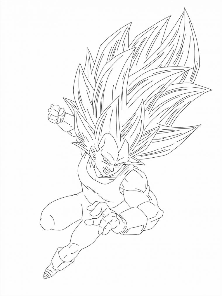 Coloriages À Imprimer : Vegeta, Numéro : 28888988 serapportantà Coloriage Vegeta