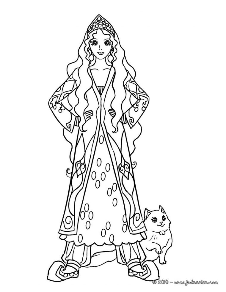 Coloriages Coloriage Princesse Manga Gratuit – Fr serapportantà Coloriage Princesse Manga