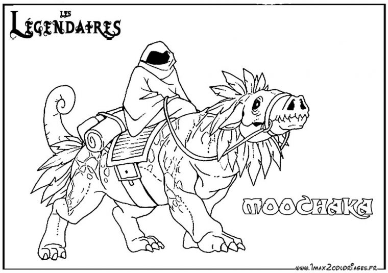 Coloriages De La Série De Bande Dessinée Les Légendaires tout Coloriage Les Légendaires