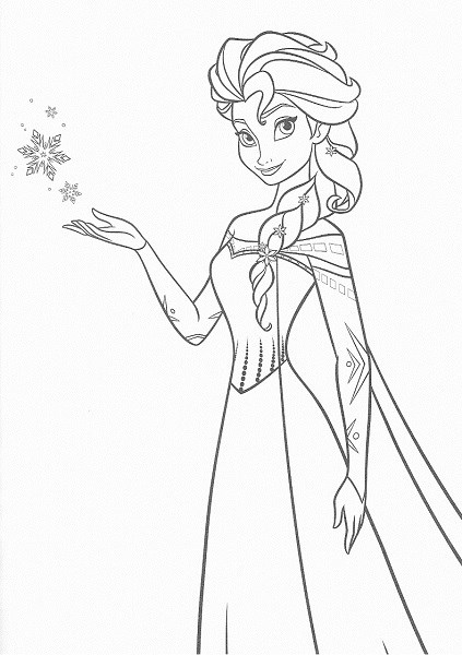 Coloriages Reine Des Neiges Et Activités À Imprimer avec Coloriage Reine Des Neiges À Imprimer