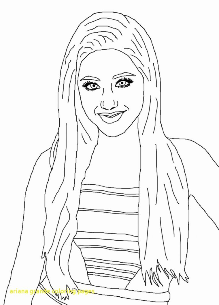 Coloring Pages Of Ariana Grande At Getcolorings | Free tout Coloriage Ariana Grande A Imprimer