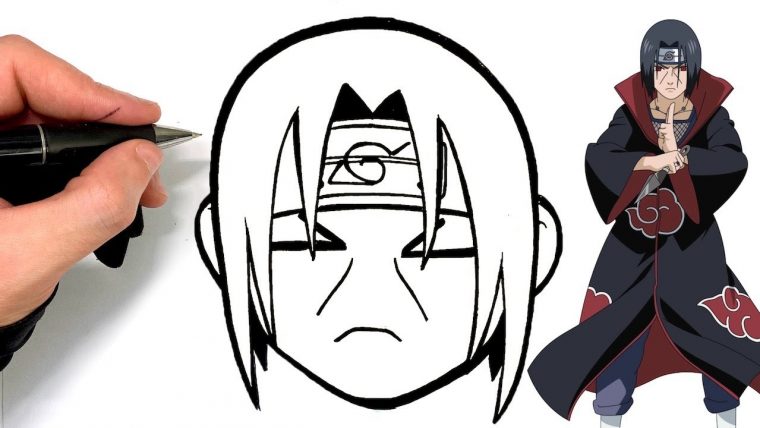 Comment Dessiner Itachi Emoji – Naruto – avec Itachi Dessin A Imprimer