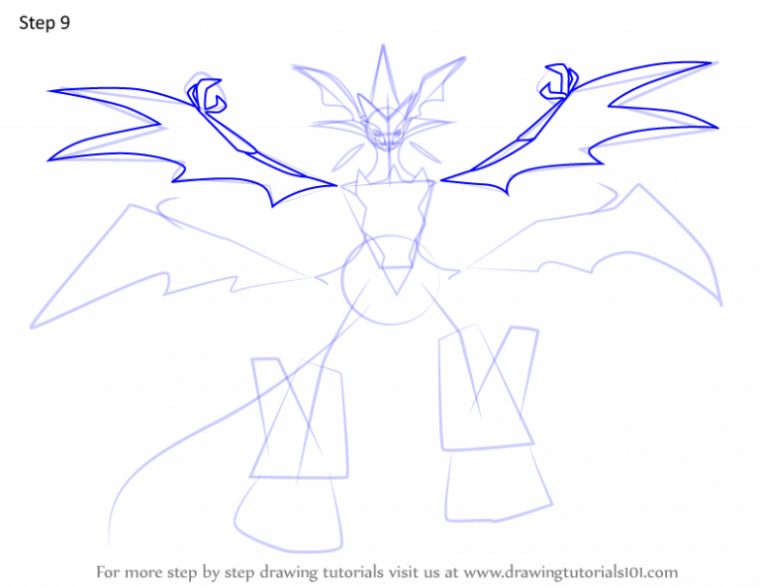 Comment Dessiner Ultra-Necrozma De Pokemon Facilement destiné Coloriage Ultra Necrozma