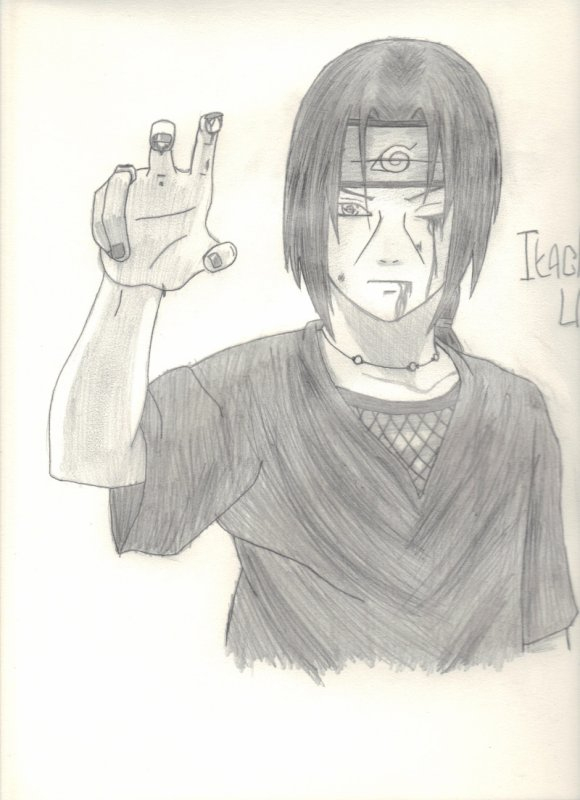 Dessin De Itachi – Les Dessins Et Coloriage serapportantà Itachi Dessin A Imprimer