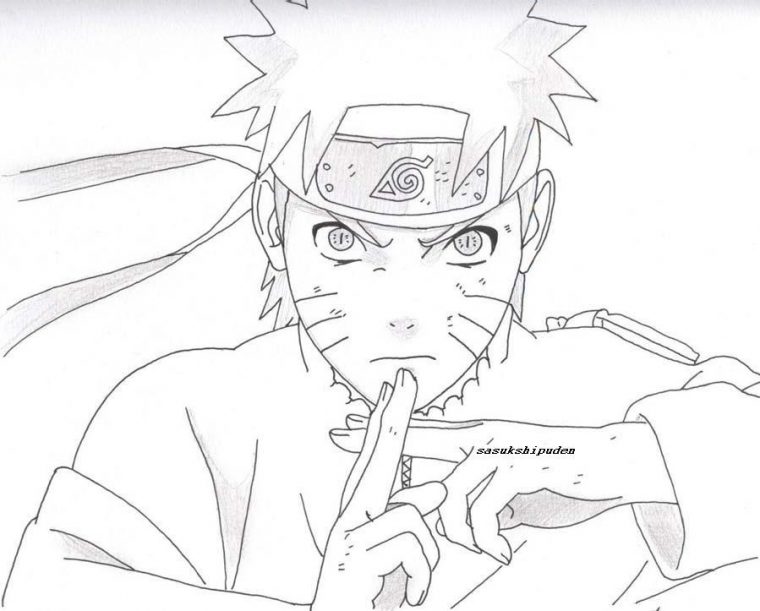 Dessin De Naruto (7) Avec Dessin Naruto Shippuden pour Image A Imprimer Naruto