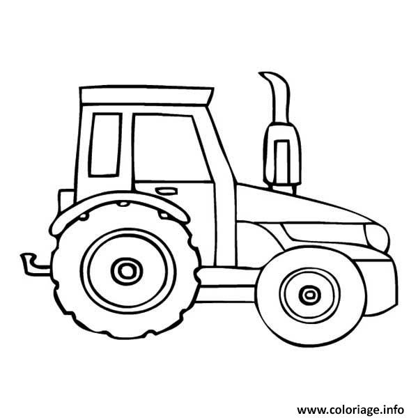 Dessin De Tracteur – Les Dessins Et Coloriage destiné Comment Dessiner Un Tracteur