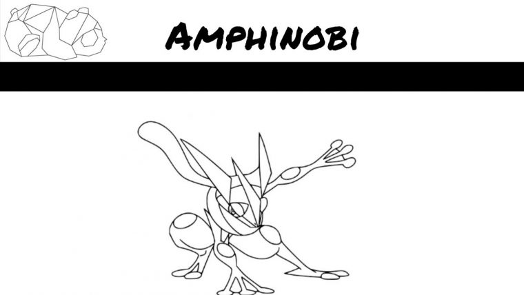 Dessin Pokémon Amphinobi : Coloriage Pokemon Mega dedans Coloriage Amphinobi