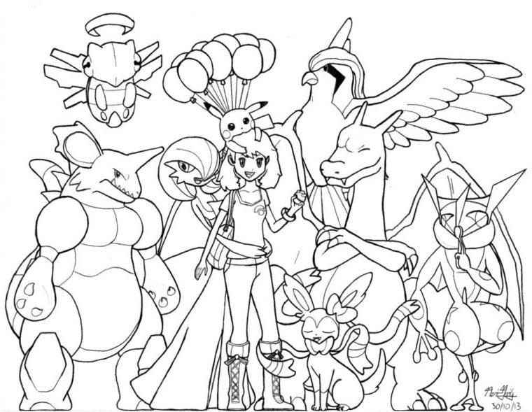 Dessin Pokemon Coloriage Pokemon Legendaire Mega Evolution dedans Coloriage Pokemon Legendaire