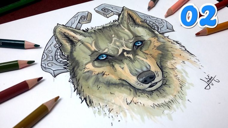 Dessiner Une Tete De Loup : Tuto : Comment Dessiner Un encequiconcerne Dessiner Une Tête De Loup