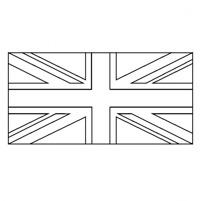 Drapeau Angleterre A Colorier – Greatestcoloringbook destiné Dessin Drapeau Anglais À Colorier