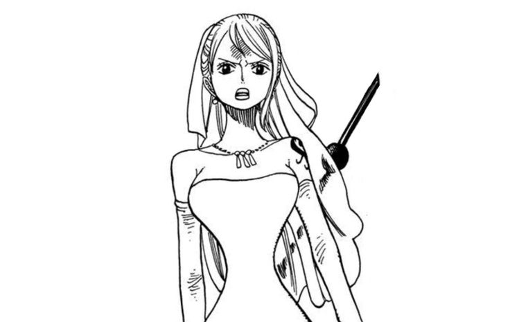 Épinglé Par Ggboss Sur Nami encequiconcerne Coloriage One Piece Nami