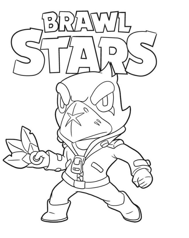 Épinglé Sur Coloriage encequiconcerne Coloriage Brawl Stars Spike