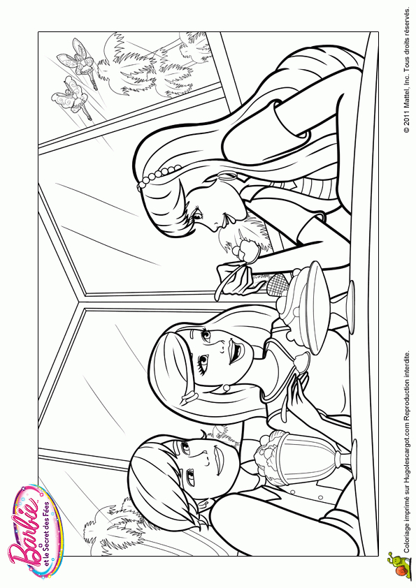 Épinglé Sur Printables encequiconcerne Coloriage Barbie Surf