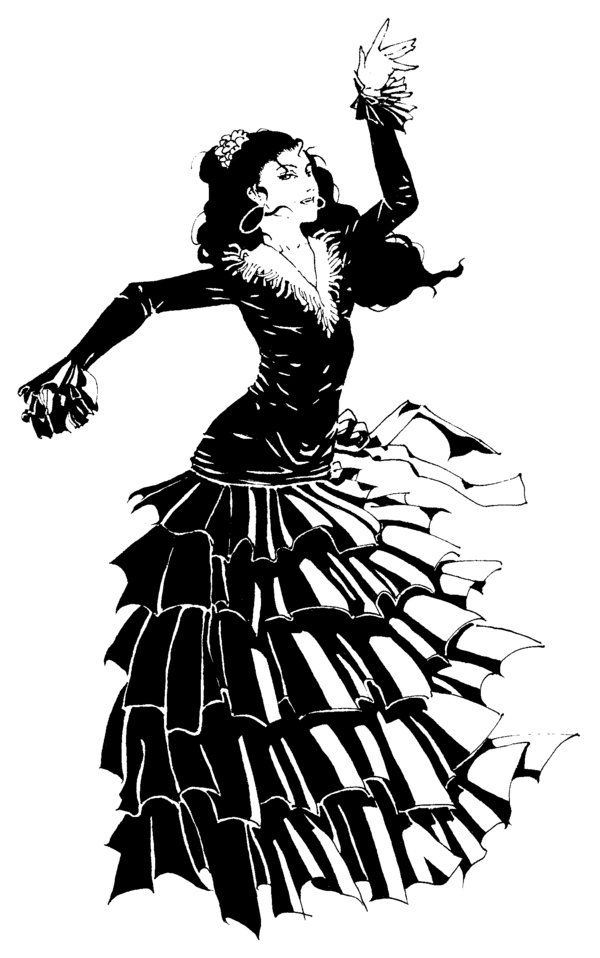 Flamenco | Flamenco, Art, Deviantart destiné Coloriage Flamenco