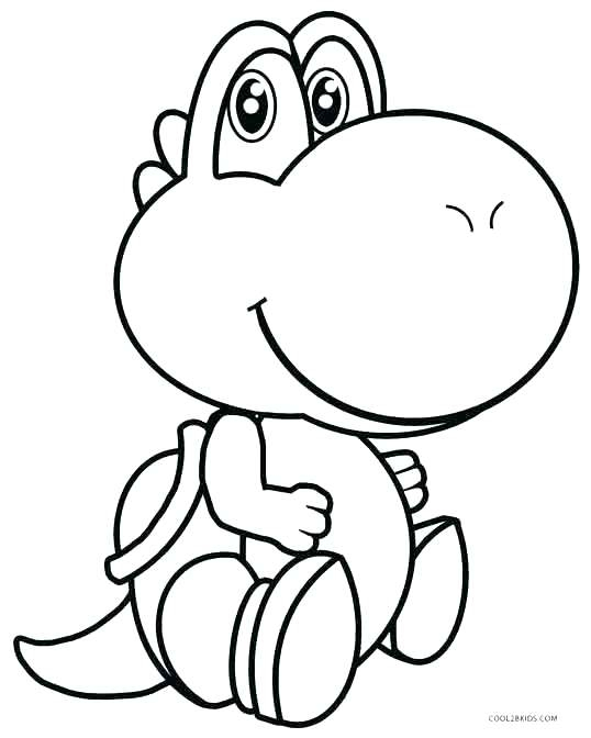 Full Size Coloring Pages To Print At Getcolorings avec Yoshi À Colorier