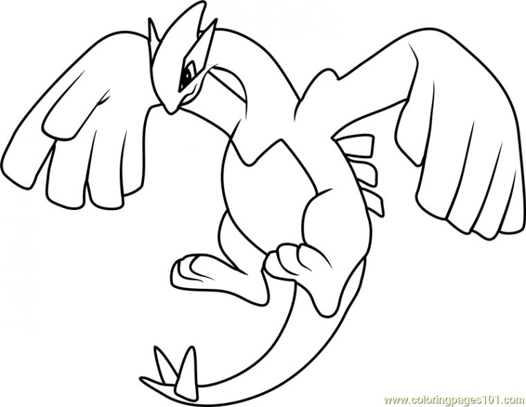 Image Result For Pokemon Coloring Pages Lugia | Pokemon avec Coloriage Yveltal