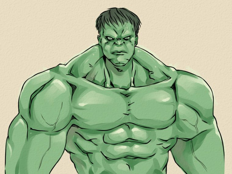 Incredible Hulk Face Drawing At Getdrawings | Free Download destiné Comment Dessiner Hulk