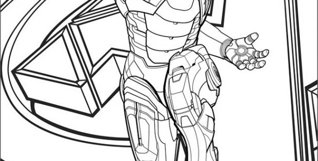 Iron Man À Colorier Élégant Images Coloriage Iron Man Au à Masque Iron Man À Imprimer