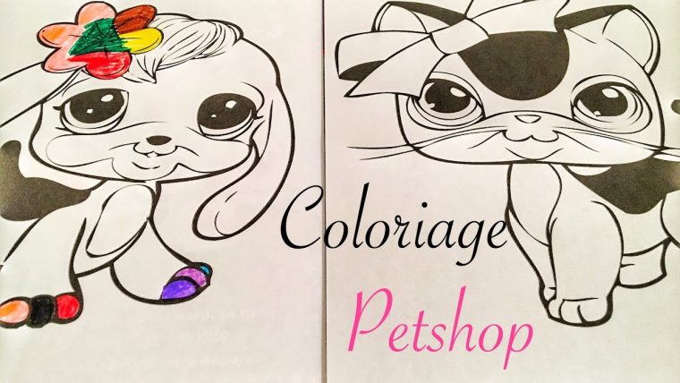 Je Fais Un Coloriage Petshop 🌈 Lps Colors – À Imprimer destiné Petshop A Imprimer