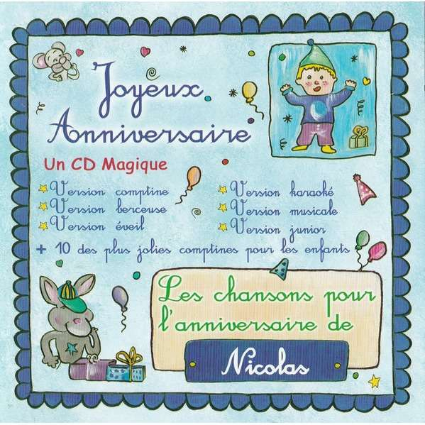 Joyeux Anniversaire Nicolas 704174-Joyeux Anniversaire tout Sacratifrances