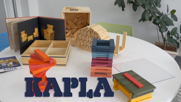 Kapla – Démo Du Jeu De Planchettes – Construction En pour Construction En Kapla Facile