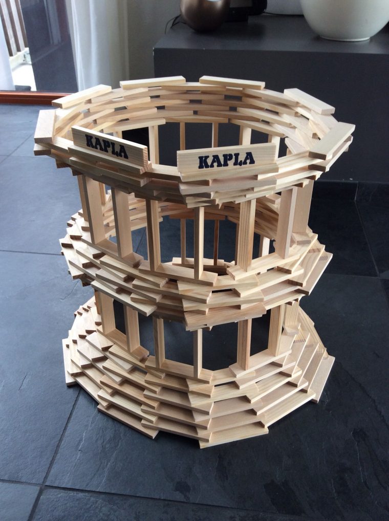 Kapla Inspiration: Stadium, Coliseum, Round Tower | Keva avec Kapla Idee