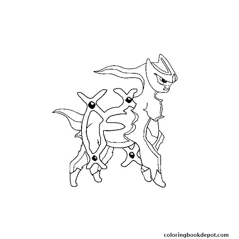 Lapras Coloring Page At Getcolorings | Free Printable concernant Coloriage Pokemon Arceus