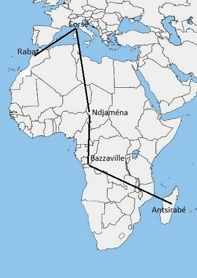 Marocitineraires: Quand Antsirabé Était La Capitale Du concernant Carte De Madagascar Vierge