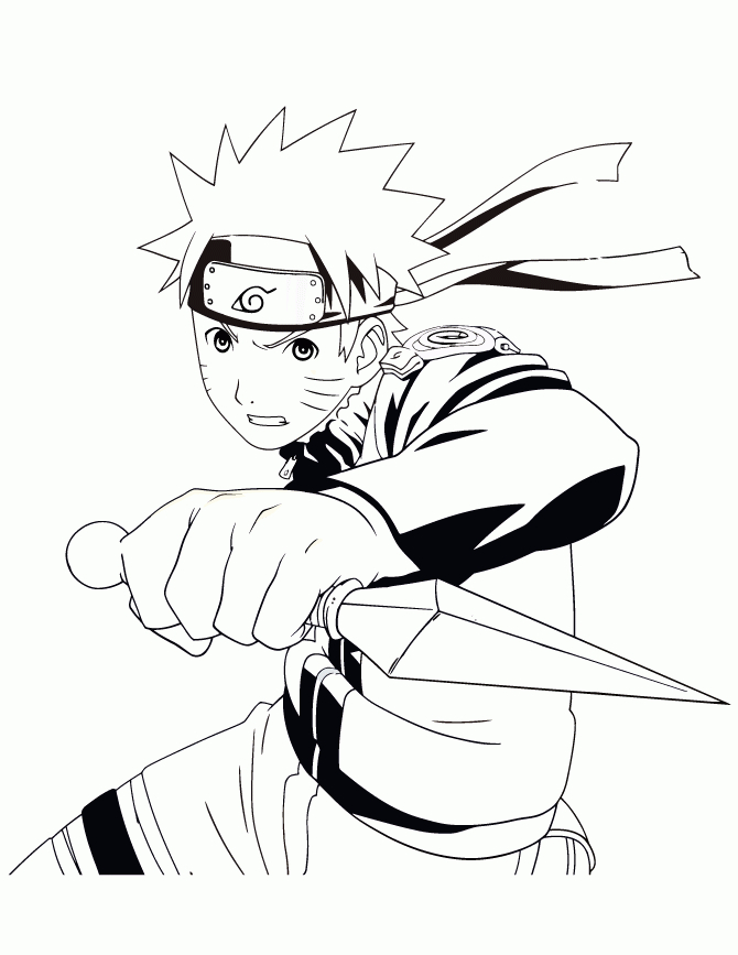 Naruto Shippuden Coloring Pages encequiconcerne Dessin De Naruto Shippuden