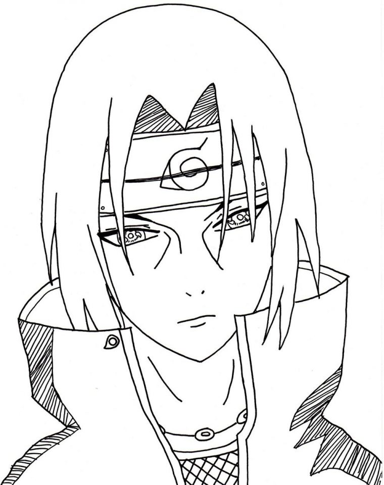 Naruto – The Way Of Naruto – Itachi !! De Dolurn concernant Coloriage Sharingan