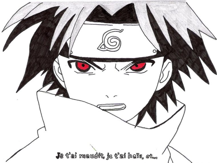 Naruto – The Way Of Naruto – Sasuke De Supernab avec Coloriage Sharingan