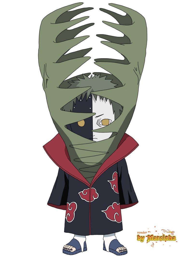 Naruto – Zetsu | Anime Chibi, Naruto Uzumaki Art, Anime tout Comment Dessiner Tobi