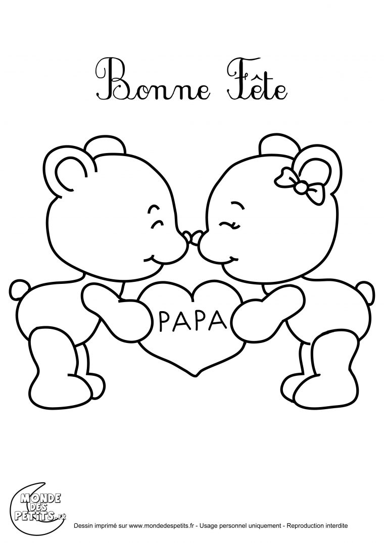 Nouveau Coloriage Pour Les Papa A Imprimer | Haut destiné Anniversaire Papa Coloriage