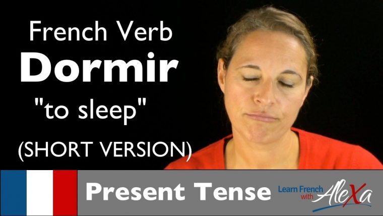 Pin On French – Dormir destiné Passe Compose Dormir