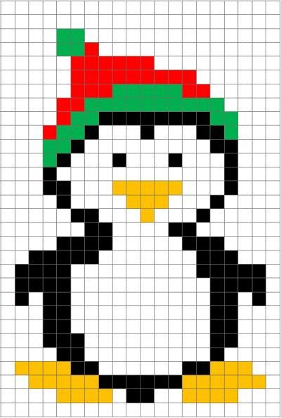 Pixel Art Noel Facile : +31 Idées Et Designs Pour Vous destiné Pixel Art Noel Facile