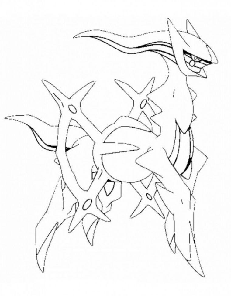 Pokemon Arceus Coloring Pages At Getcolorings | Free à Coloriage Pokemon Arceus