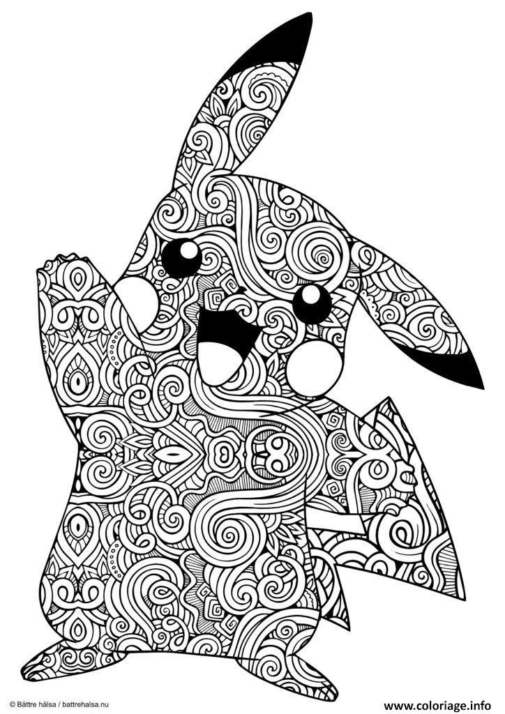 Pokemon Coloring Pages, Mandala Coloring Pages, Pikachu serapportantà Coloriage Salameche A Imprimer