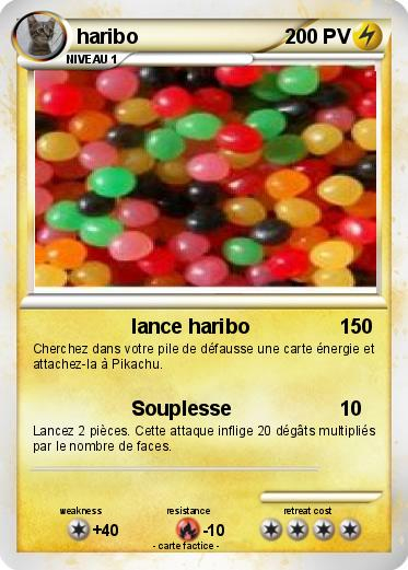 Pokémon Haribo 17 17 – Lance Haribo – Ma Carte Pokémon tout Coloriage Haribo