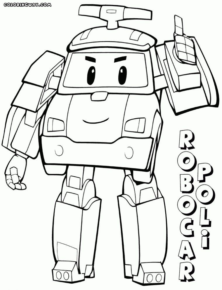 Robocar Poli Coloring Pages | Coloring Pages To Download encequiconcerne Coloriage Robocar Poli À Imprimer