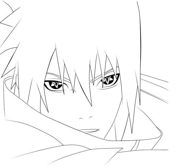 Sasuke Uchiha Ausmalbilder – My Blog pour Sasuke Dessin A Imprimer