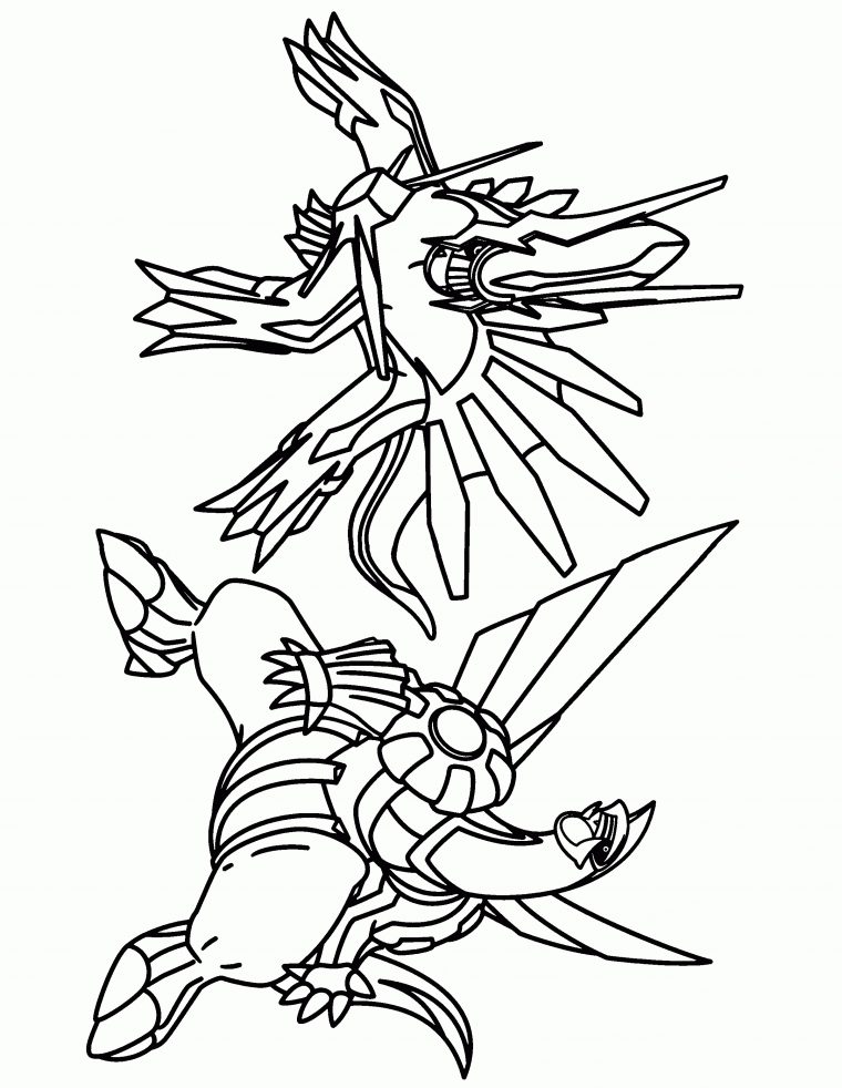 Solgaleo Pokemon Kleurplaten – : The Intense Light It serapportantà Coloriage Pokemon Solgaleo