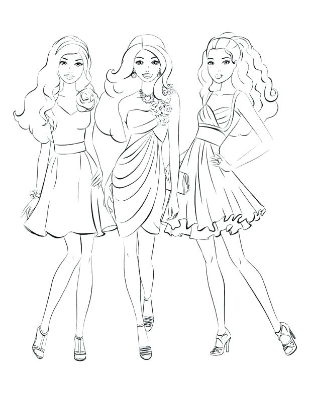 Top Model Coloring Pages At Getcolorings | Free serapportantà Coloriage Top Model À Imprimer