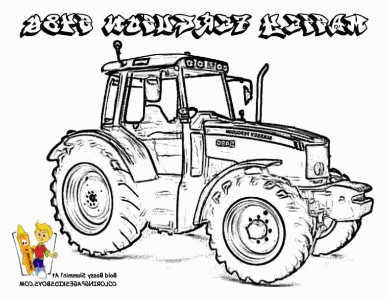 Tracteur Coloriage Impressionnant Images Dessin Colorier à Coloriage Tracteur Fendt