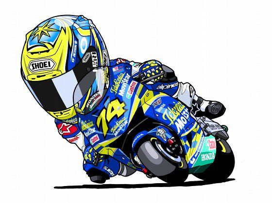 Twitter | Motorcycle Artwork, Motorbike Illustration avec Moto Gp Dessin