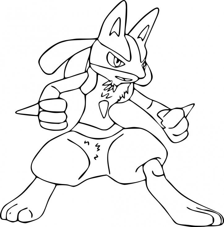 View Coloriage Pokemon Mega Amphinobi Némélios Et Lucario destiné Coloriage Amphinobi