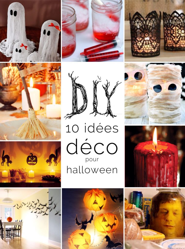 10 Idées Déco Faciles Pour Halloween | Diy Deco Halloween destiné Kapla Facile À Faire