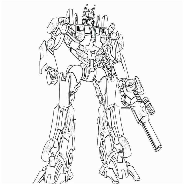 10 Qualifié Coloriage Robot Transformers Photograph à Transformers A Colorier