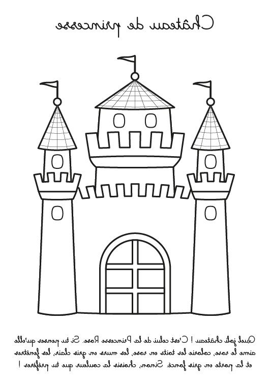 12 Luxe De Dessin Chateau Princesse Image | Coloriage pour Chateau Princesse Dessin