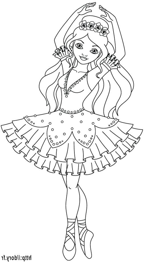 13 Complet Coloriage Danseuse Étoile Images | Coloriage à Coloriage Barbie Danseuse